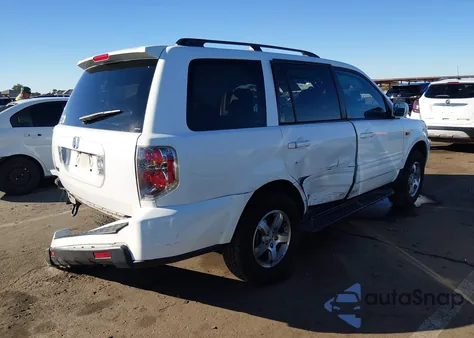 2006 Honda Pilot Ex-L z USA, uszkodzony, nr VIN 5FNYF28586B020245